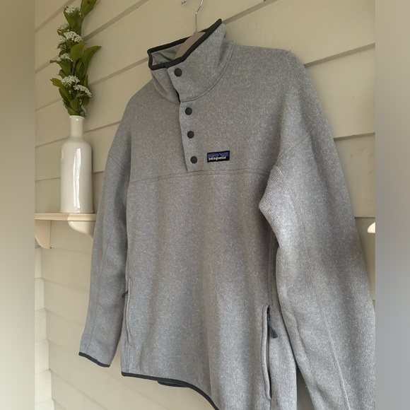 Patagonia Snap Button Better Sweater Gray Women’s Size Large - Picture 5 of 15